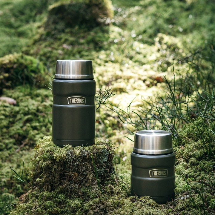 Thermos Madtermoflaske 0,47 L Mørkerød