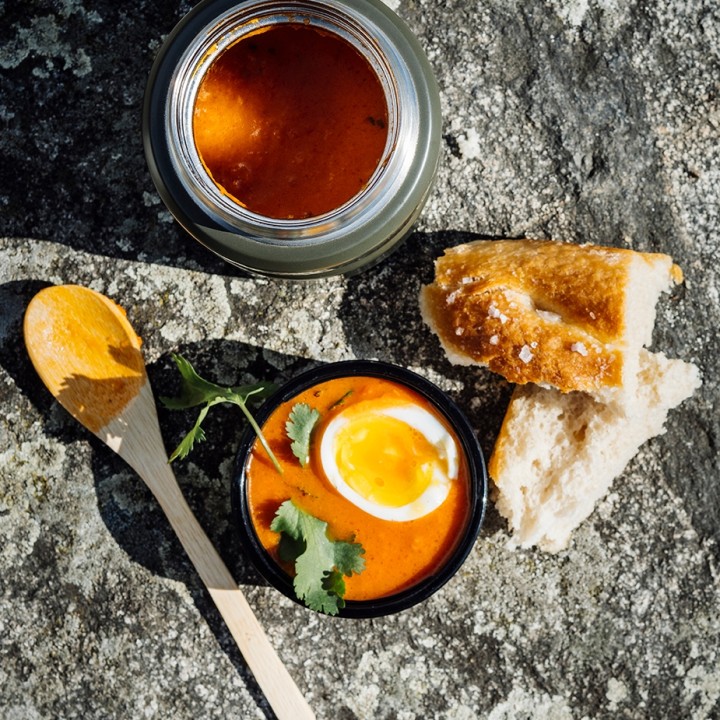 Thermos Madtermoflaske 0,47 L Mørkerød