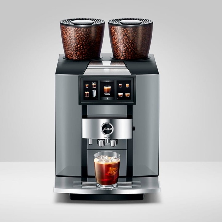 Jura Giga W10 (EA) Diamond Silver Espressomaskine Inkl. Startpakke