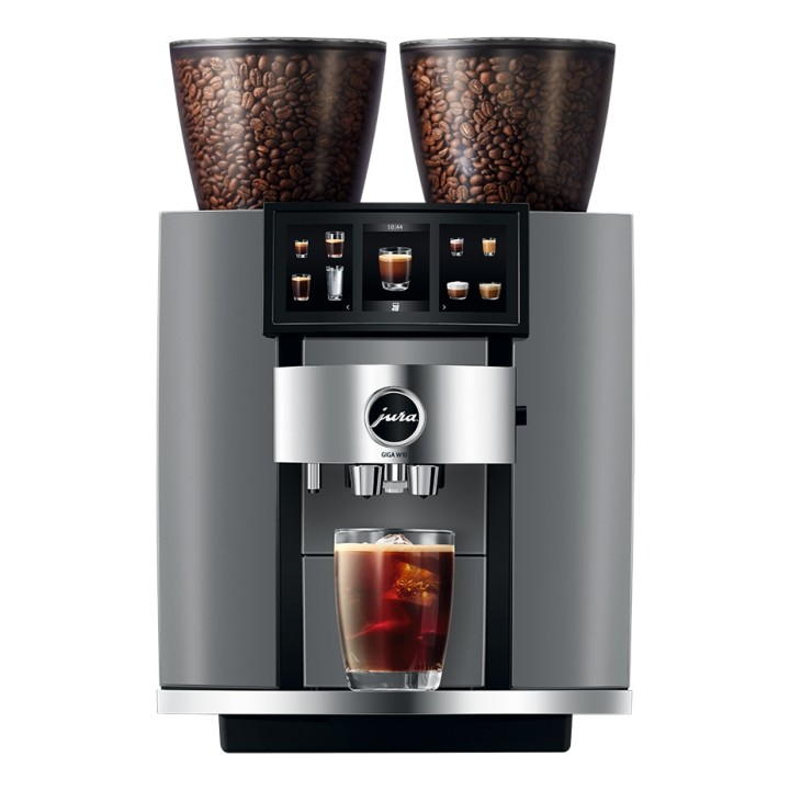 Jura Giga W10 (EA) Diamond Silver Espressomaskine Inkl. Startpakke