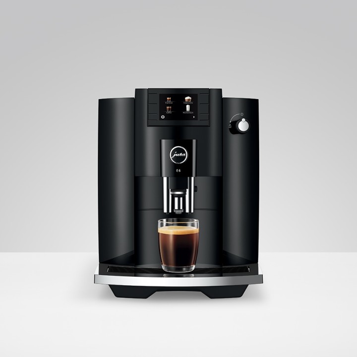Jura E6 (EC) Piano Black Espressomaskine Inkl. Startpakke