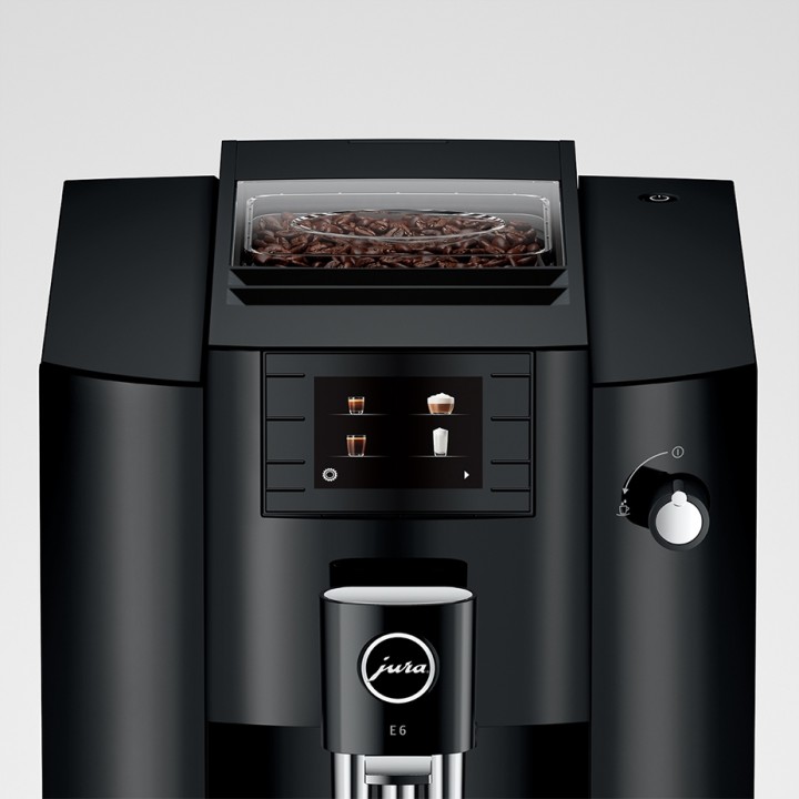 Jura E6 (EC) Piano Black Espressomaskine Inkl. Startpakke
