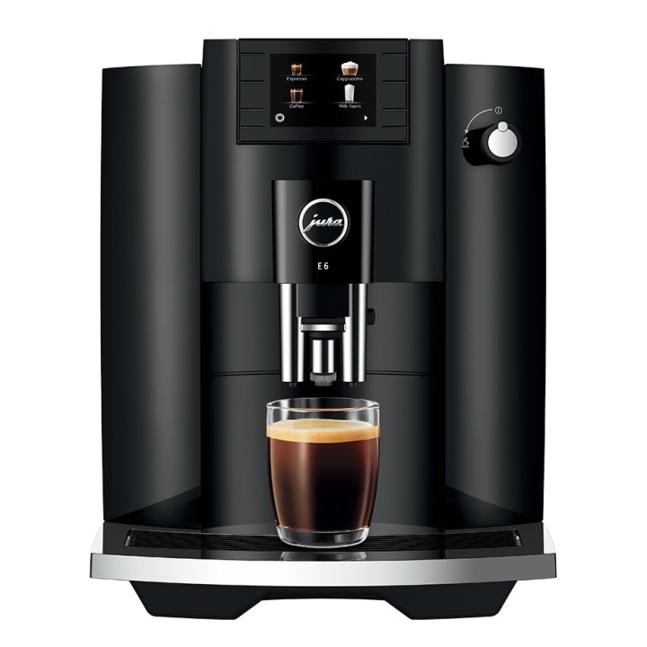 Jura E6 (EC) Piano Black Espressomaskine Inkl. Startpakke