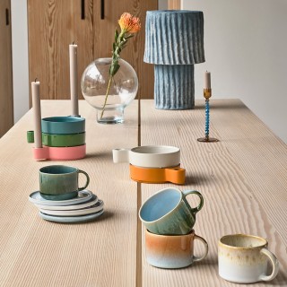 Villa Collection Styles Krus m. Hank 16 cl 2 Stk Blå/Amber