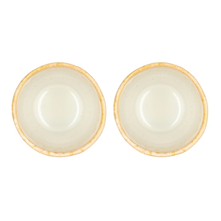 Villa Collection Styles Krus 18 cl 2 Stk Creme/Sand