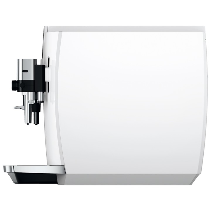 Jura E8 (EC) Piano White Espressomaskine Inkl. Mælkebeholder & 6x400g Rigtig Kaffe