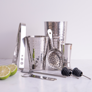 BarCraft Boston Barsæt 8 Dele Stål