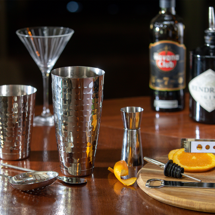 BarCraft Boston Barsæt 8 Dele Stål