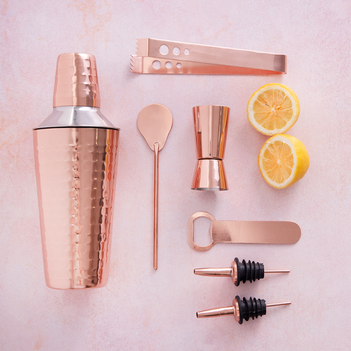 BarCraft Barsæt 7 Dele Kobber