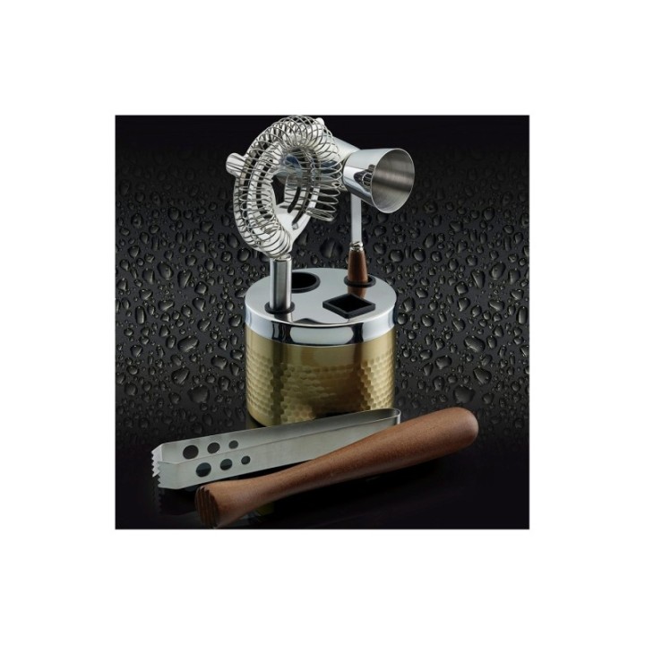 BarCraft Barsæt 5 Dele Guld