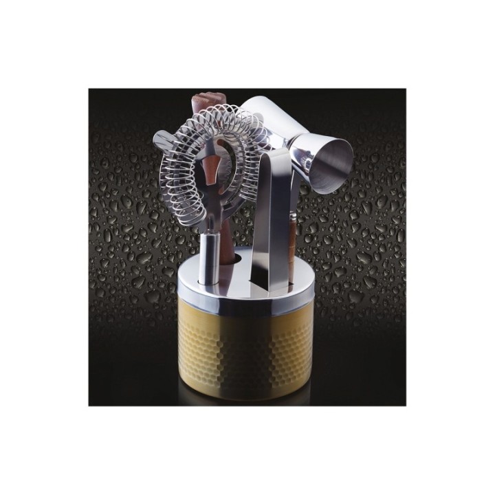 BarCraft Barsæt 5 Dele Guld