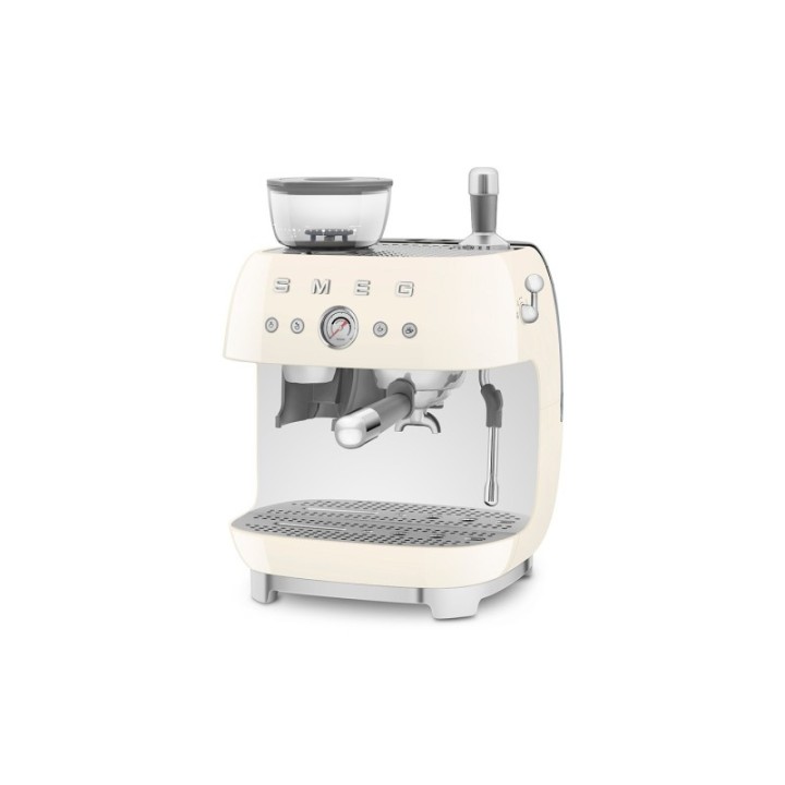 Smeg EGF03CREU Manuel espressomaskine Inkl. Kværn Creme