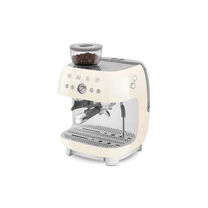 Smeg EGF03CREU Manuel espressomaskine Inkl. Kværn Creme
