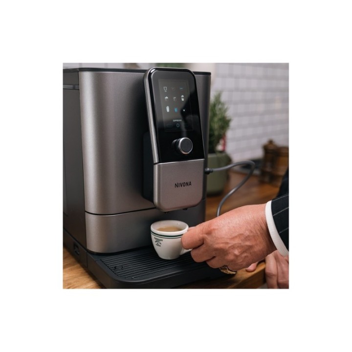 Nivona NIVO 8103 Titanium Espressomaskine Inkl. 6x400g Rigtig Kaffe Organic