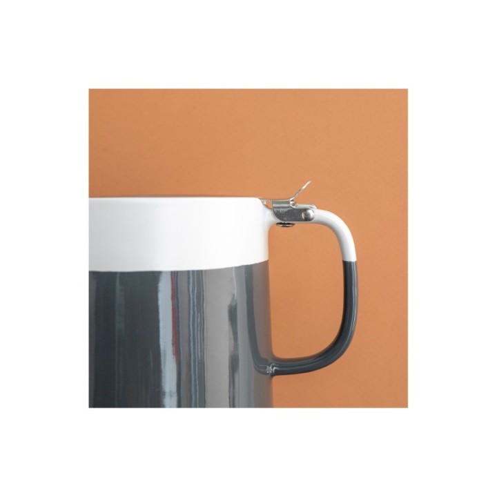 La Cafetière Barcelona 4 Kop. Tebrygger Cool Grey