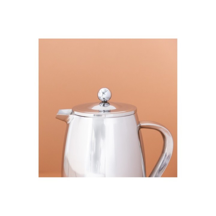 La Cafetière 8 Kop. Stempelkande Stål