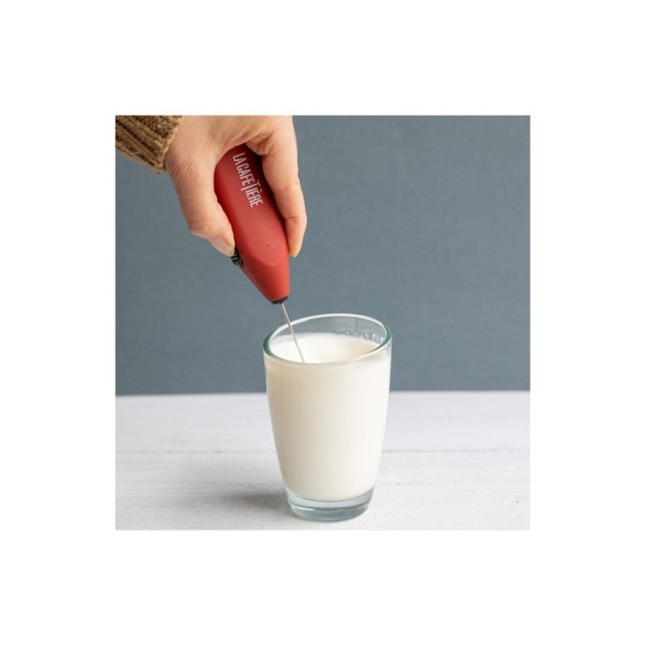 La Cafetière Mælkeskummer Rød