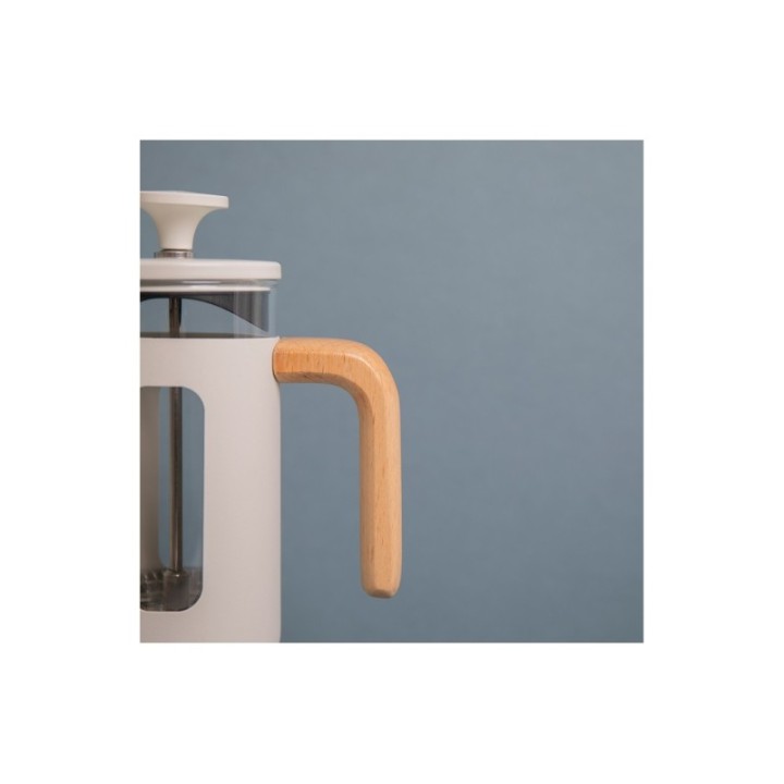 La Cafetière Pisa 3 Kop. Stempelkande Hvid