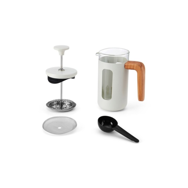 La Cafetière Pisa 3 Kop. Stempelkande Hvid