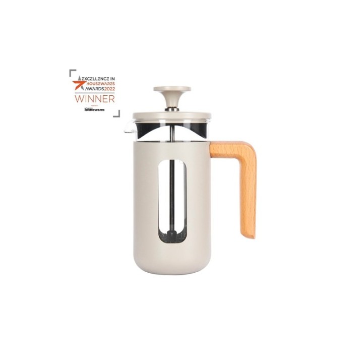 La Cafetière Pisa 3 Kop. Stempelkande Latte