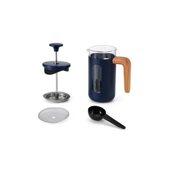 La Cafetière Pisa 3 Kop. Stempelkande Navy