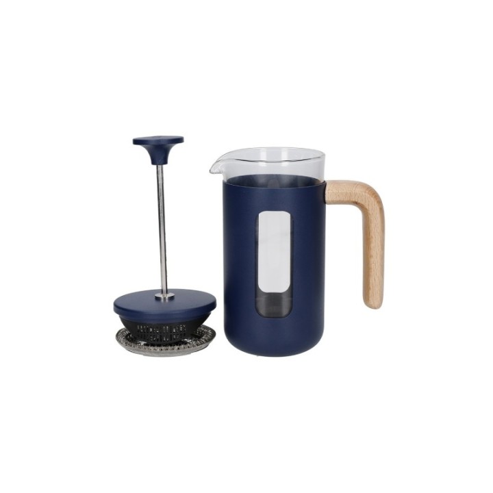 La Cafetière Pisa 3 Kop. Stempelkande Navy