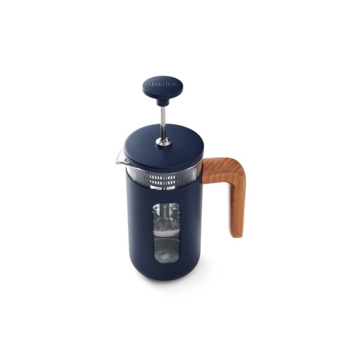 La Cafetière Pisa 3 Kop. Stempelkande Navy