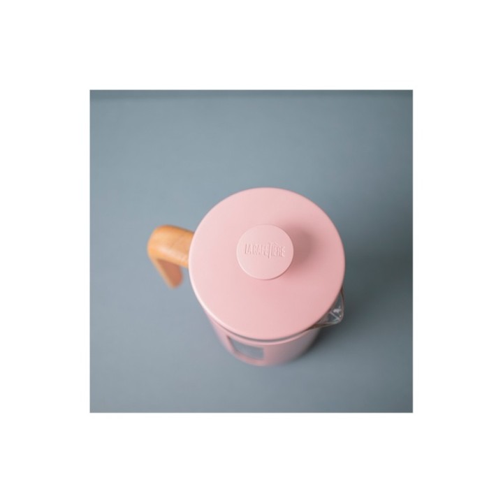 La Cafetière Pisa 3 Kop. Stempelkande Pink