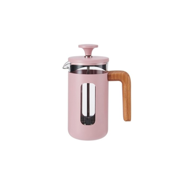 La Cafetière Pisa 3 Kop. Stempelkande Pink