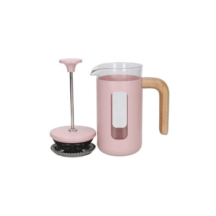 La Cafetière Pisa 3 Kop. Stempelkande Pink
