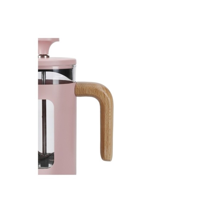 La Cafetière Pisa 3 Kop. Stempelkande Pink
