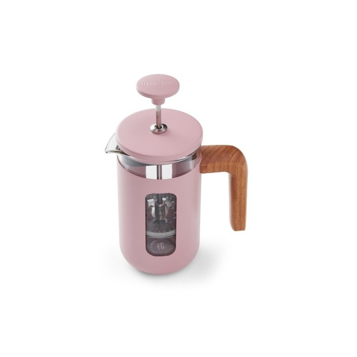 La Cafetière Pisa 3 Kop. Stempelkande Pink
