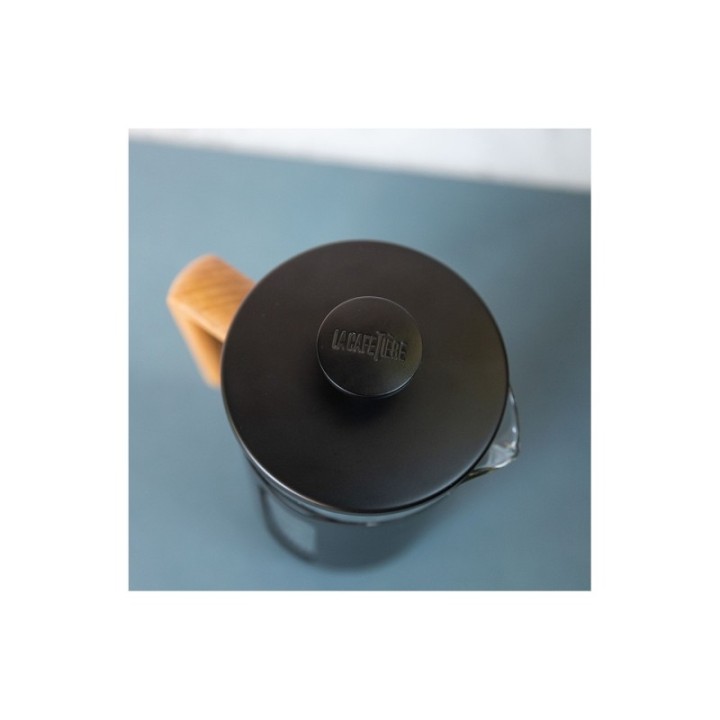 La Cafetière Pisa 8 Kop. Stempelkande Sort