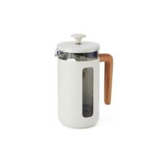La Cafetière Pisa 8 Kop. Stempelkande Hvid