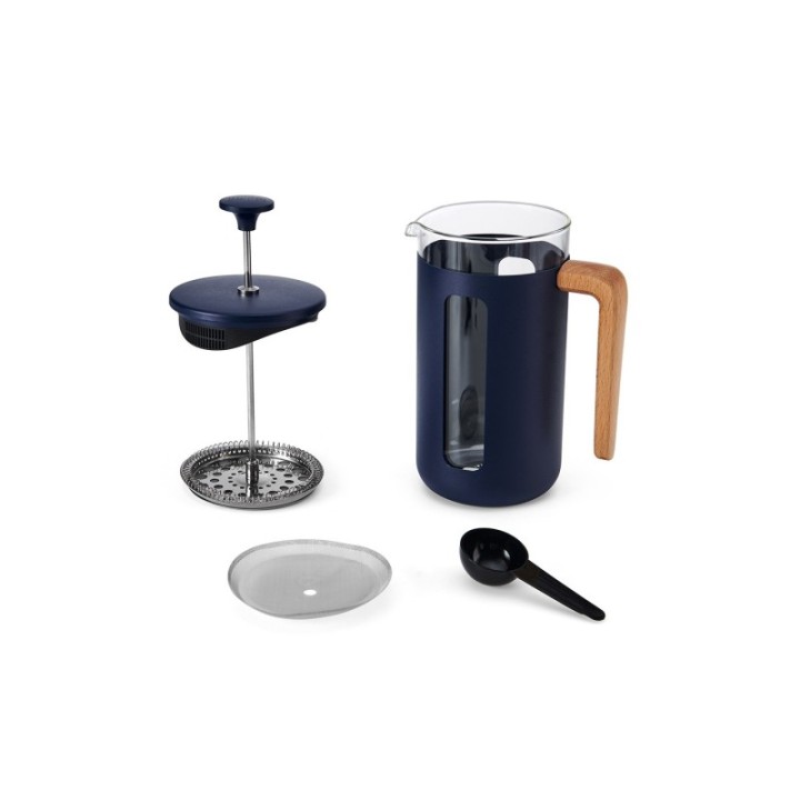 La Cafetière Pisa 8 Kop. Stempelkande Navy