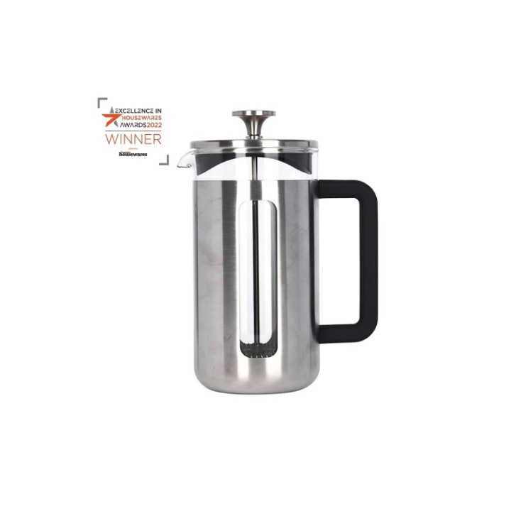 La Cafetière Pisa 8 Kop. Stempelkande Rustfrit Stål