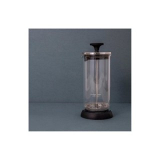 La Cafetière Mælkeskummer Glas/Sort