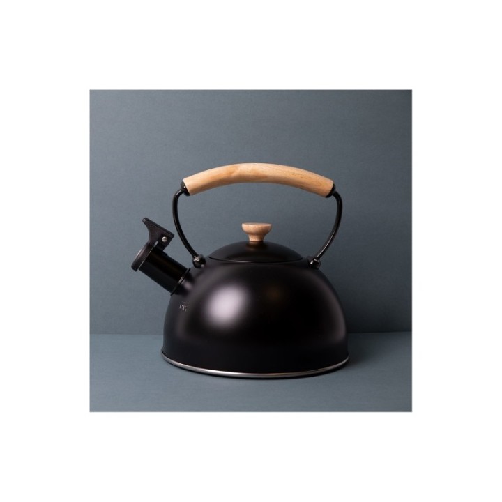 La Cafetière 1,6 L Kedel Sort m. Træ