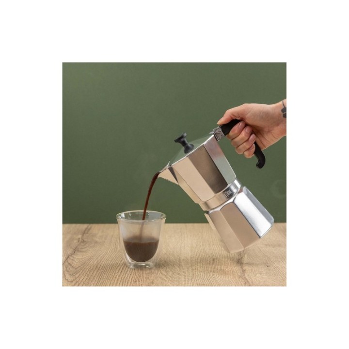 La Cafetière Venice 9 Kop. Espressokande Stål
