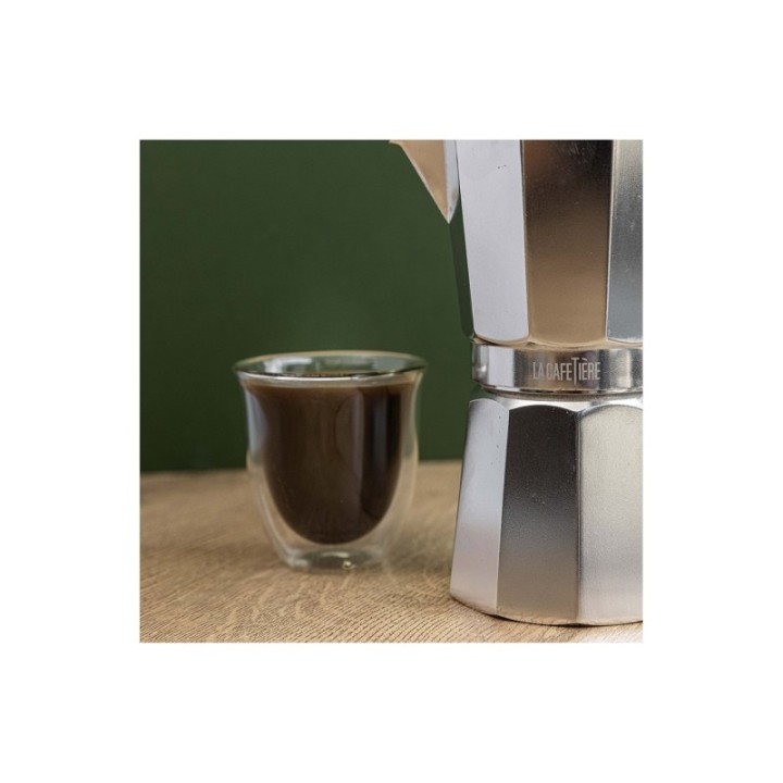 La Cafetière Venice 9 Kop. Espressokande Stål