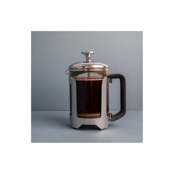 La Cafetière Roma 4 Kop. Stempelkande Rustfrit Stål