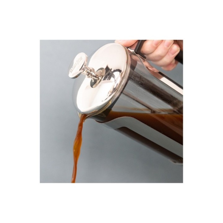 La Cafetière Roma 8 Kop. Stempelkande Rustfrit Stål