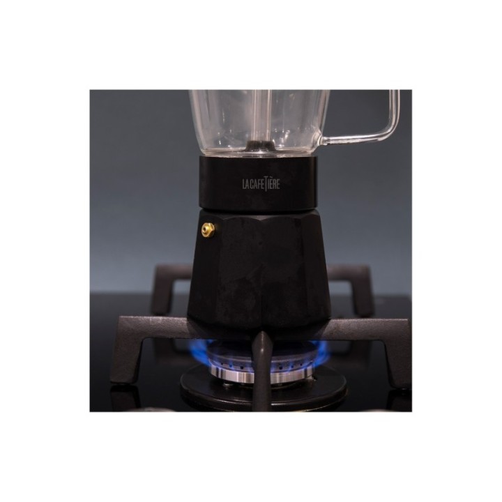 La Cafetière Verona 6 Kop. Espressokande Sort