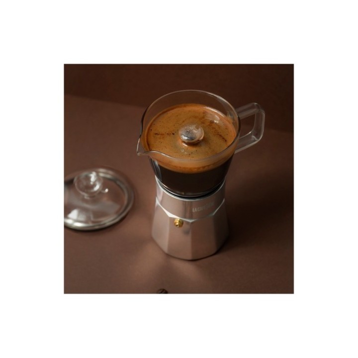 La Cafetière Verona 6 Kop. Espressokande Stål