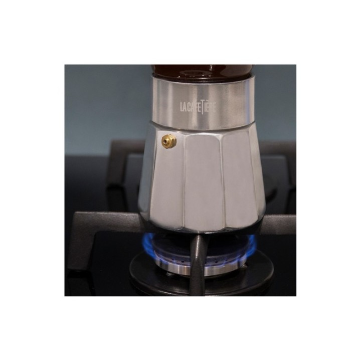 La Cafetière Verona 6 Kop. Espressokande Stål