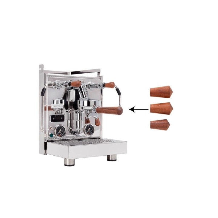 Profitec Pro 600 Devils Edition Valnøddetræ Espressomaskine Inkl. Eureka Mignon Libra Espressokværn