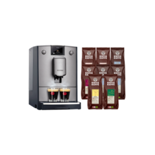 Nivona NICR 695 Titan Espressomaskine Inkl. 8x400g Rigtig Kaffe Organic