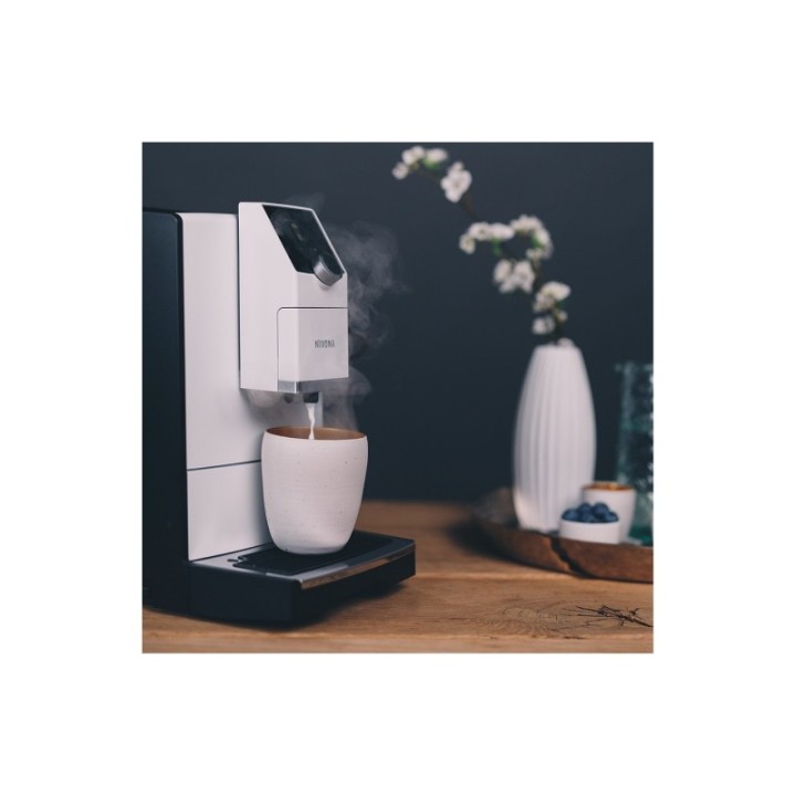 Nivona NICR 796 Hvid Inkl. Mælkebeholder & 6x400g Rigtig Kaffe Organic