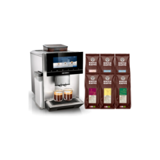 Siemens TQ905R03 EQ900 s500 Espressomaskine Inkl. 6x400g Rigtig Kaffe Organic
