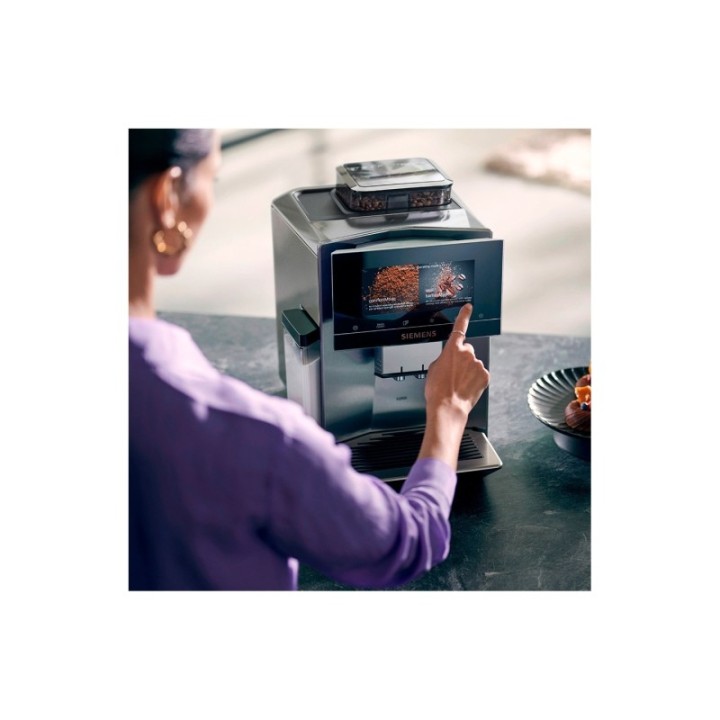 Siemens TQ905R03 EQ900 s500 Espressomaskine Inkl. 6x400g Rigtig Kaffe Organic